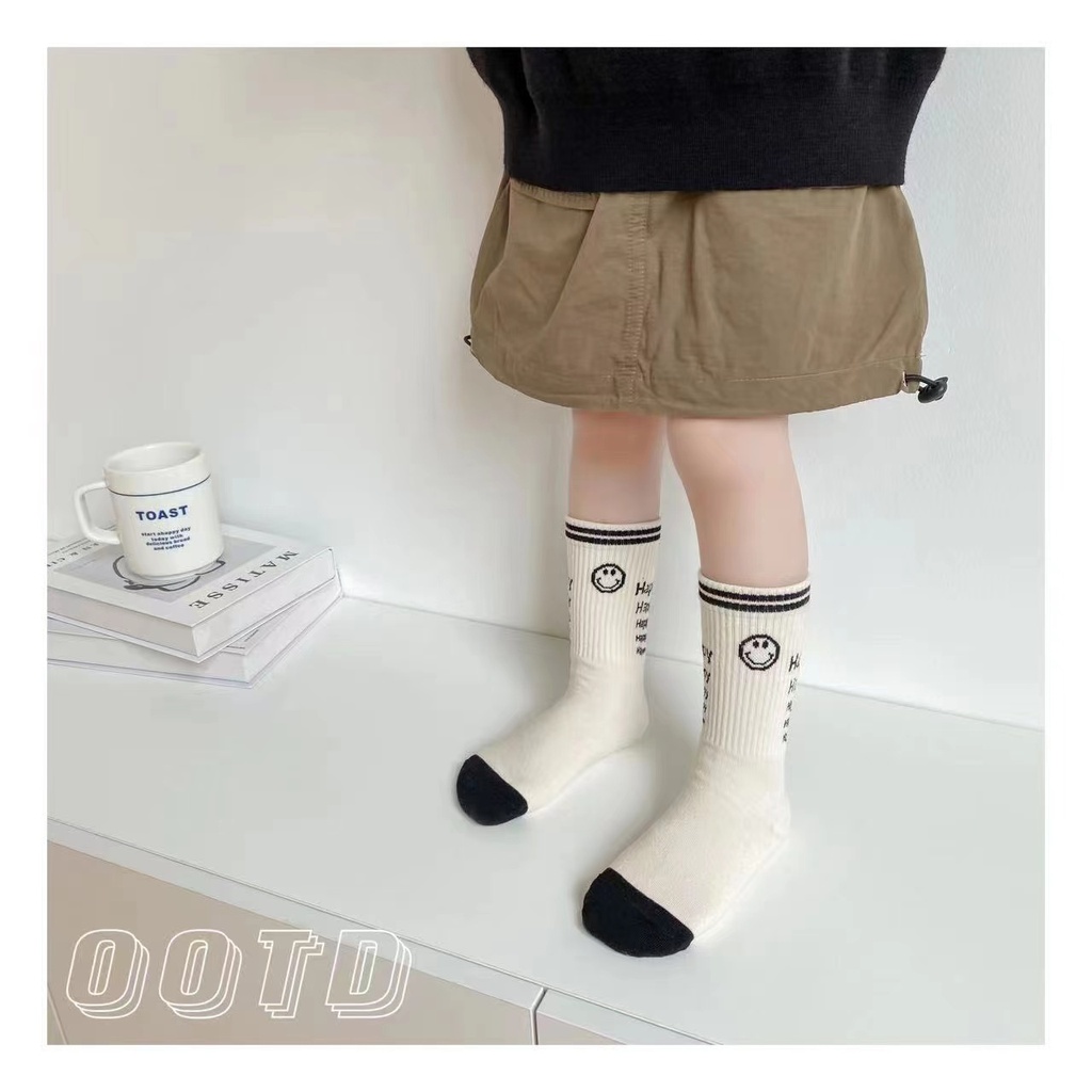 Colorful Kids Cotton Socks 10 Pairs