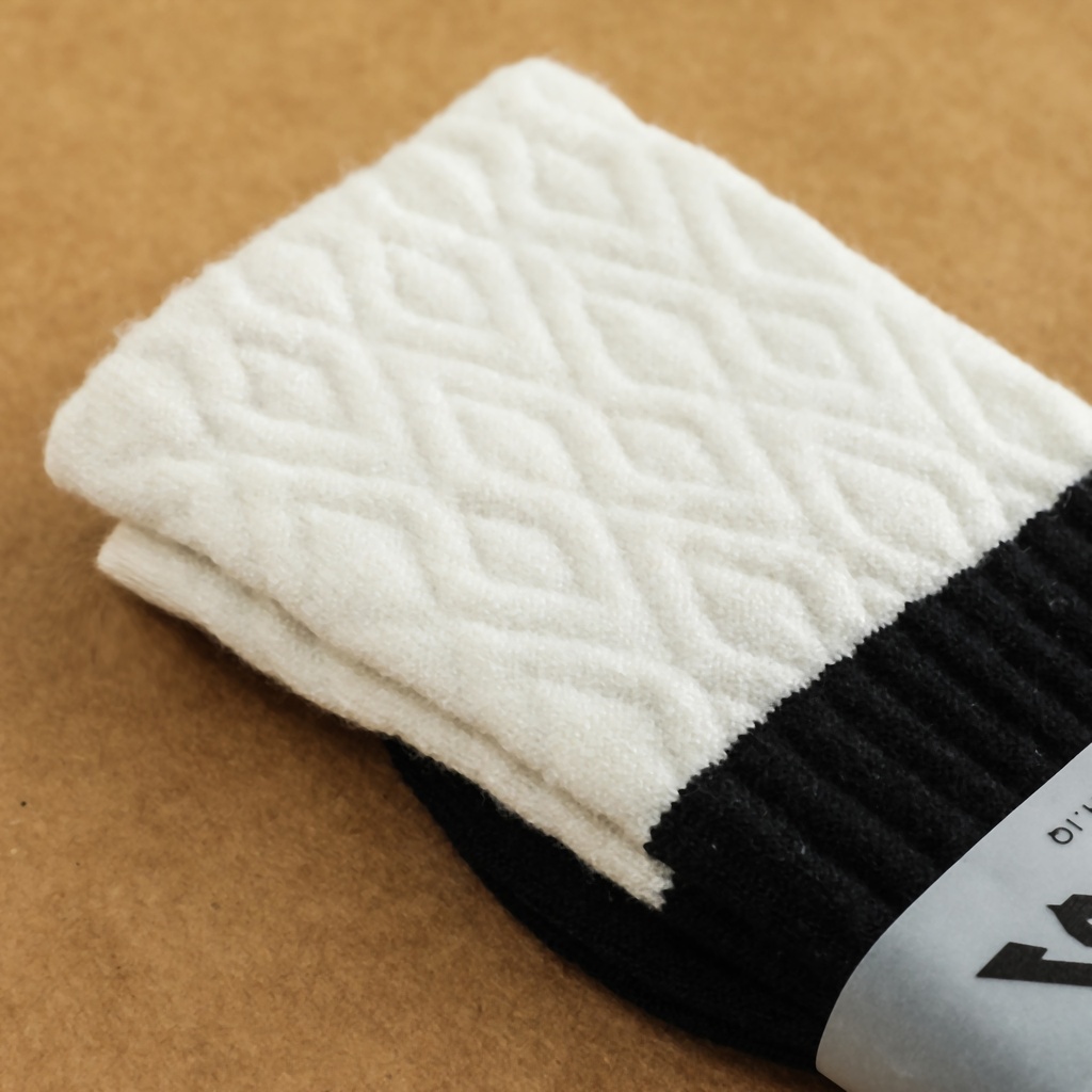 "Cashmere" Women's Crew Winter Socks - Set of 5 Pairs