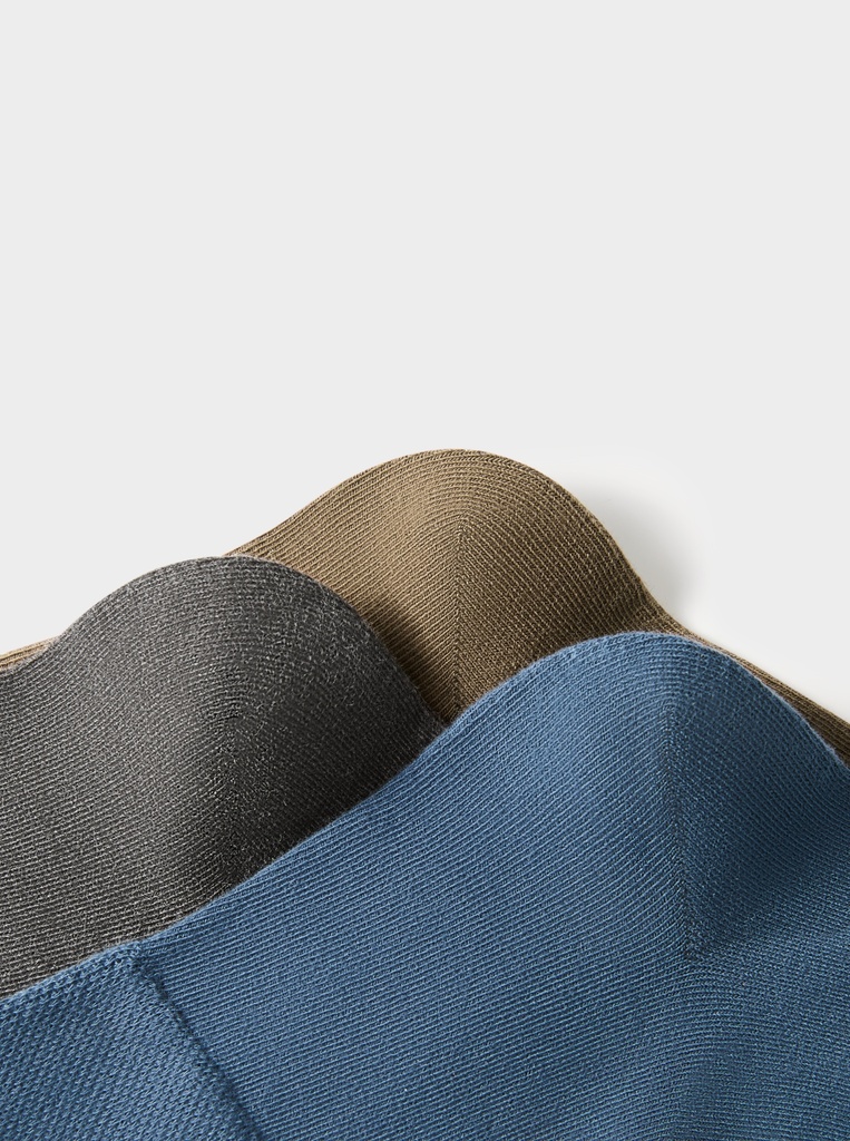 "Seamless Cotton" Ankle Men Socks - 6 Pairs