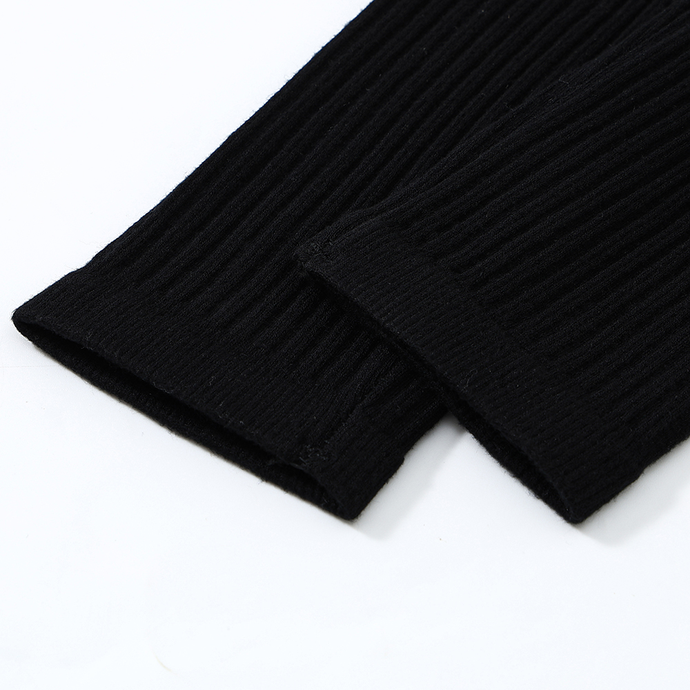 "Trademark" Footless Cotton Modal Ribbed Tights 