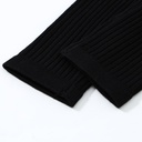 "Trademark" Footless Cotton Modal Ribbed Tights 