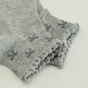 Low-Cut Patterned Women's Cotton Seamless Socks - Set of 5 Pairs