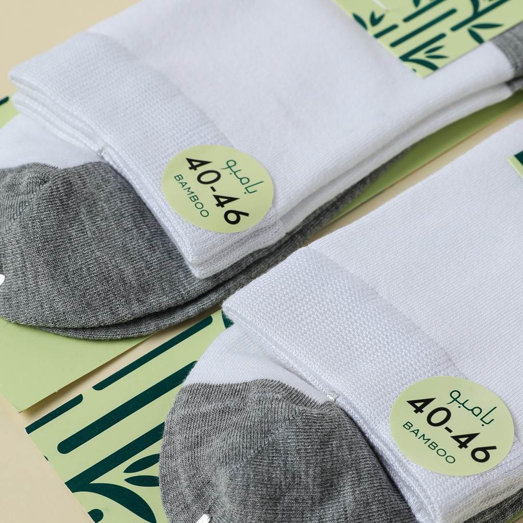 Bamboo Ankle Socks for Men - Set of 5 Pairs