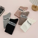 "Cashmere" Women's Crew Winter Socks - Set of 5 Pairs
