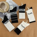 "Cashmere" Women's Crew Winter Socks - Set of 5 Pairs