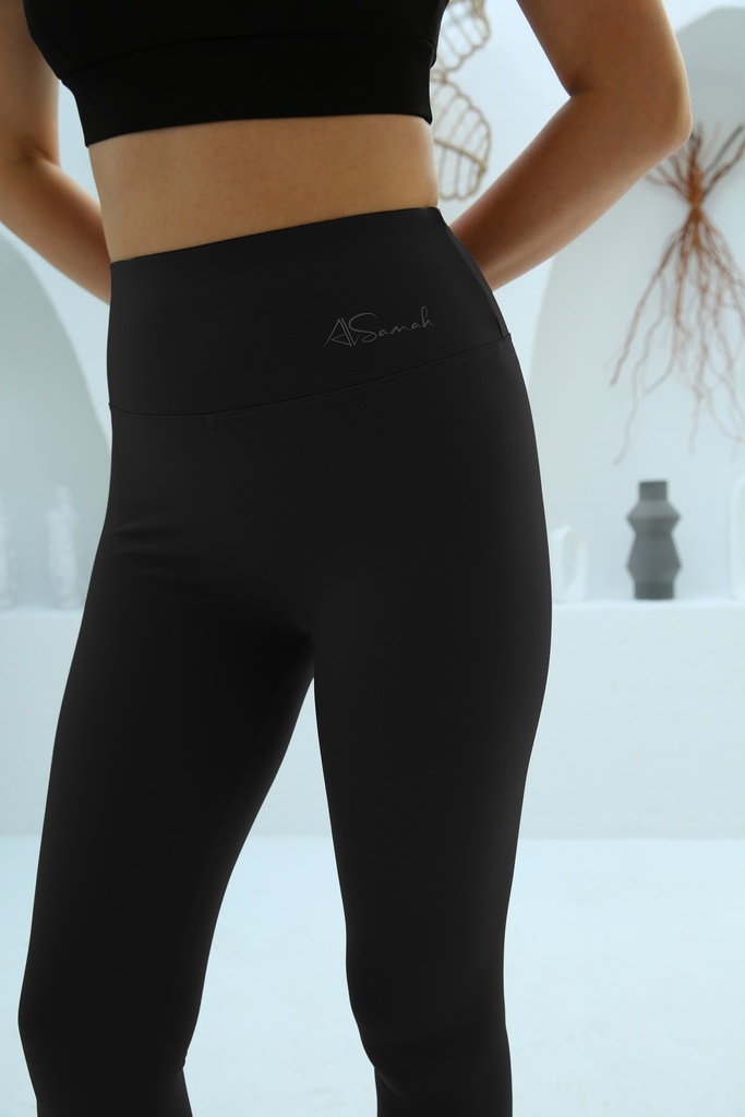 [LG503-Black/XL] "YOGO Pants" Slim Leggings (XL, Black)