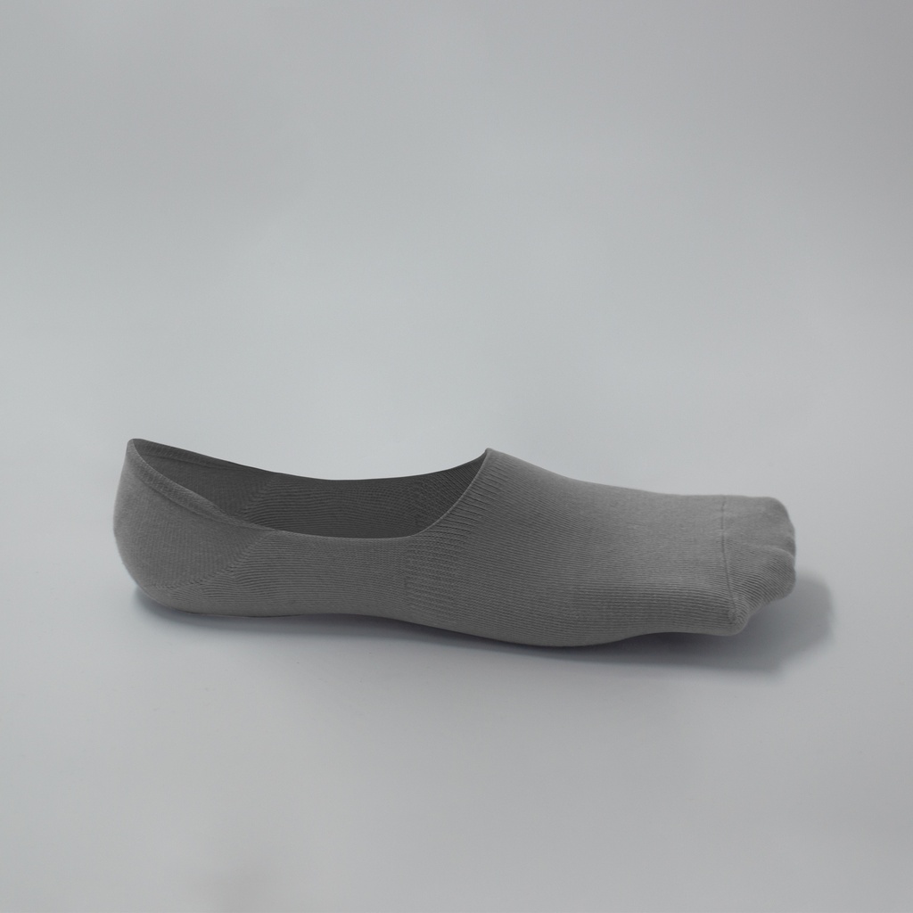 [CCN5-B] "Seamless Cotton" Liner Men Socks - 6 Pairs (Black)