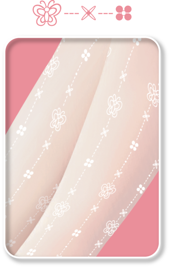 "Chiffon" 20 Den Girl's Patterned Pantyhose