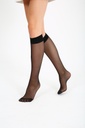"Chiffon" Knee-High 10 Den Sheer Socks 