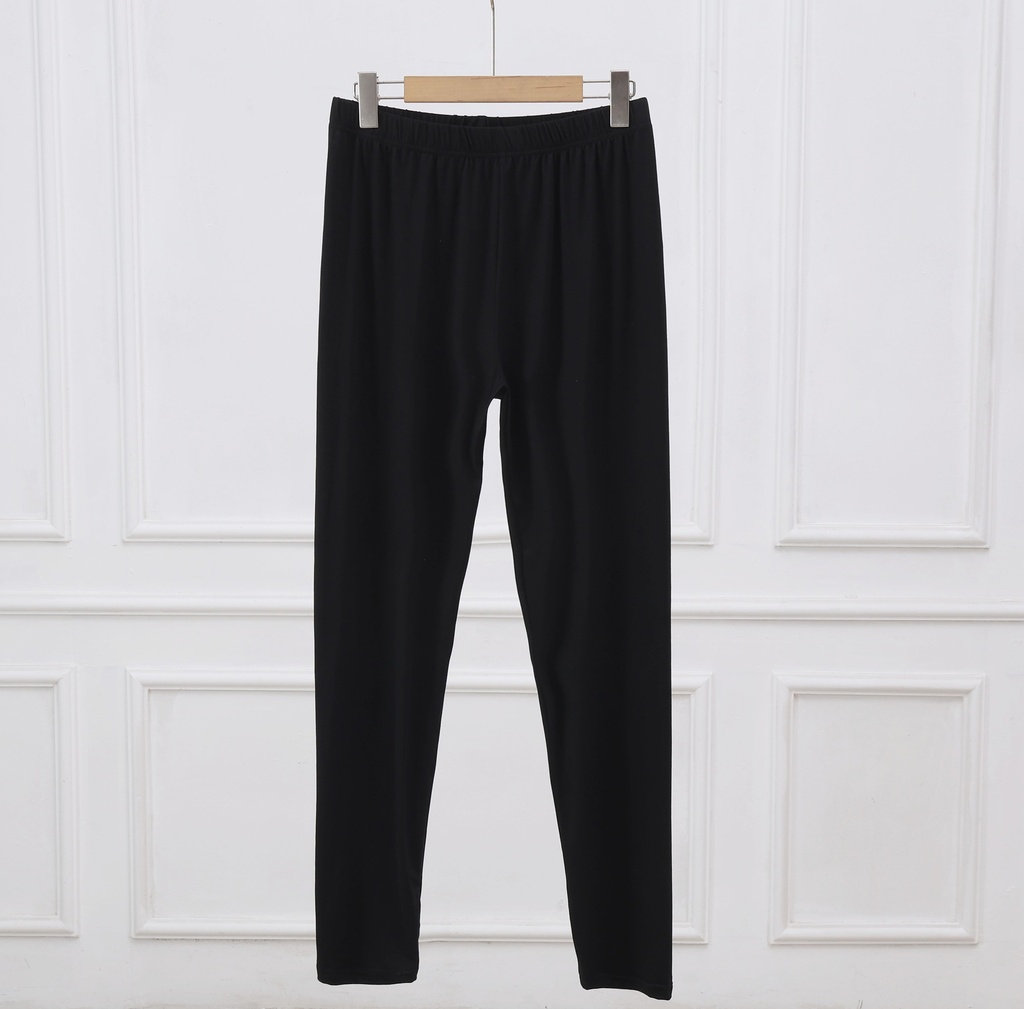 [PA2-B/2XL3XL] سروال بجامة قطن (اسود, 2XL/3XL)