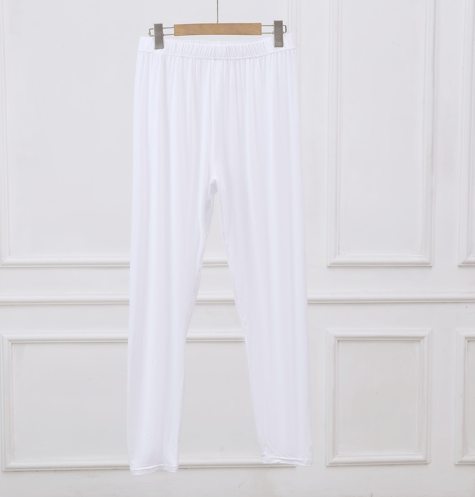 [PA2-W/2XL3XL] سروال بجامة قطن (ابيض, 2XL/3XL)