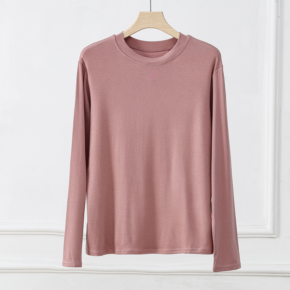 Full Sleeve Cotton Modal Round Neck T-Shirt 