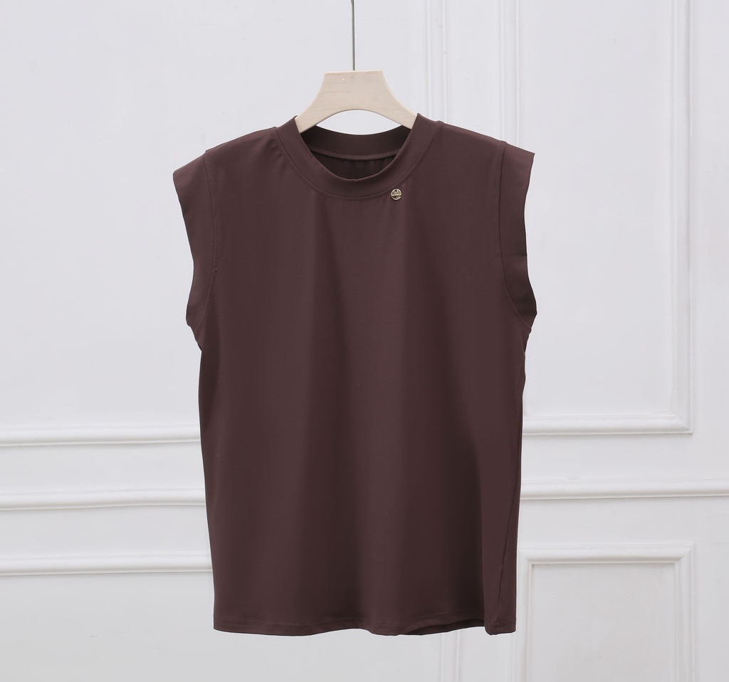Sleeveless Cotton Modal Tank Top 