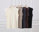 Sleeveless Cotton Modal Tank Top 
